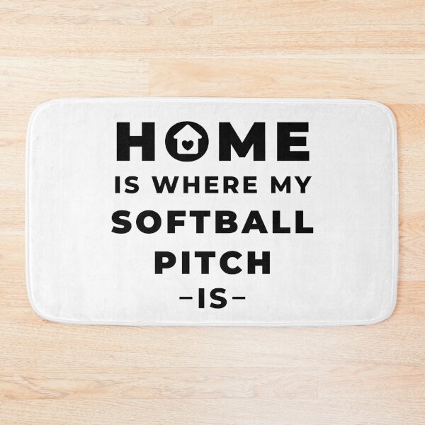 Item preview, Home is where my softball pitch is designed and sold by TheGreenGoat.