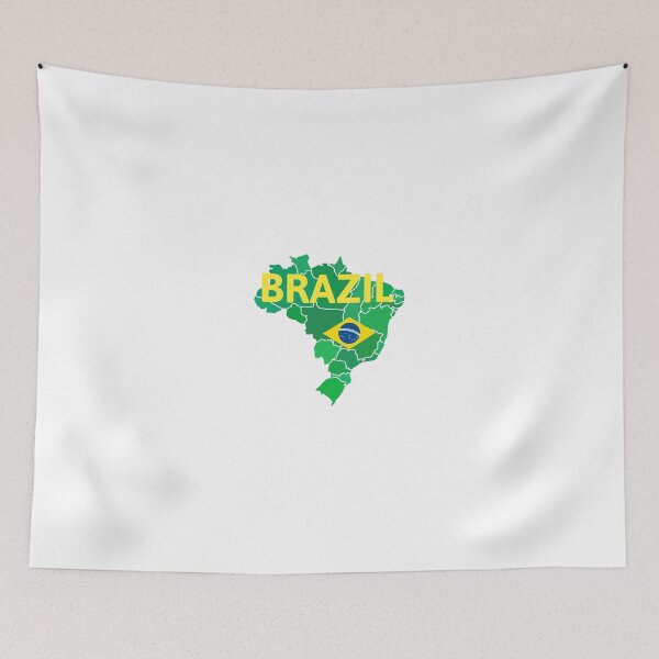 Item preview, Brazil  Flag designed and sold by simpledesigners.