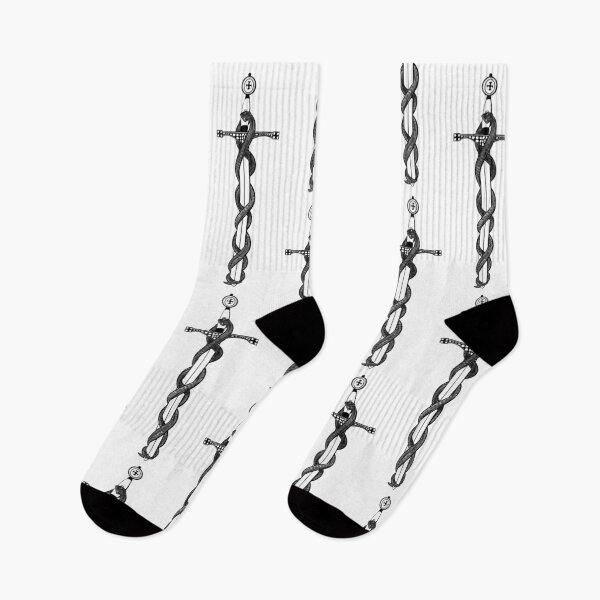Item preview, Snakes with Sword Design designed and sold by Iljira.