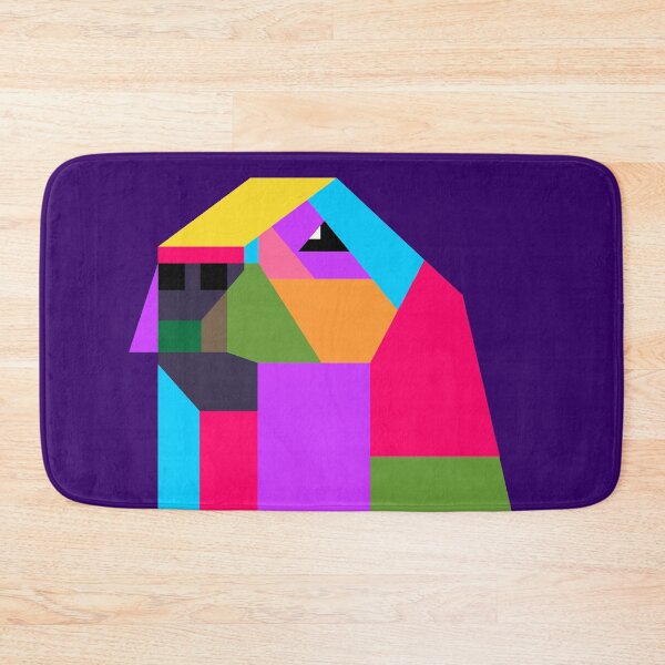 Artikelvorschau, Doggy Kubisme Colorful Wpap Style Dark Blue background entworfen und verkauft von ahmadnusyirwan.
