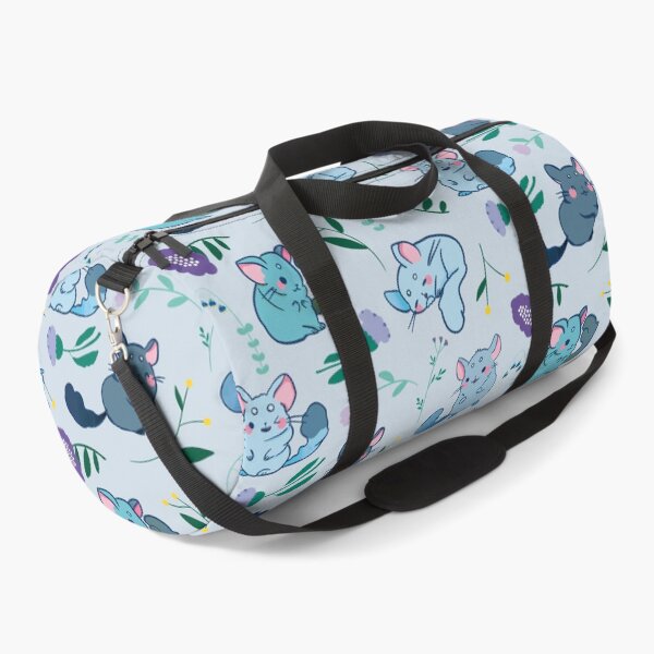 Item preview, Chinchilla- Cute Blue and Purple Cartoon Animal Pattern designed and sold by TheRainbowRoom.