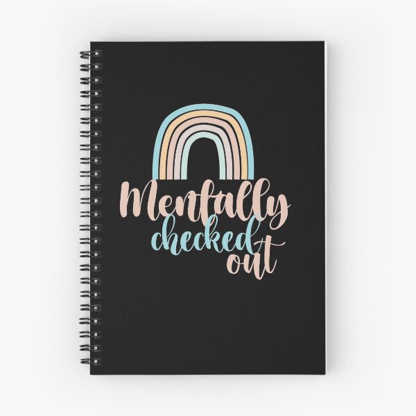 Item preview, mentally checked out designed and sold by 0umStore.