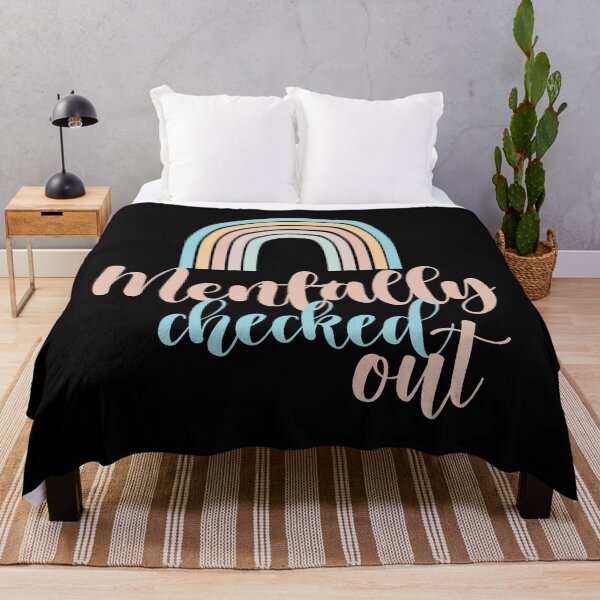 Item preview, mentally checked out designed and sold by 0umStore.