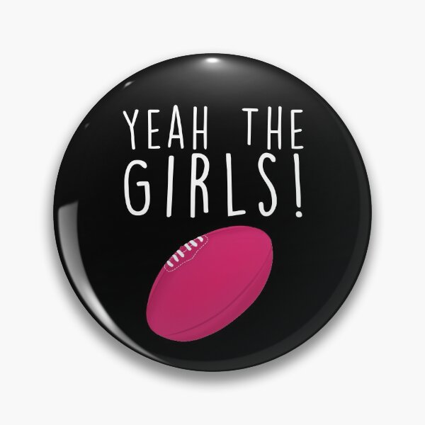 Item preview, Yeah The Girls! AFLW - Light Font designed and sold by FreoHeaveHo.