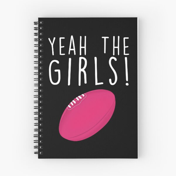 Item preview, Yeah The Girls! AFLW - Light Font designed and sold by FreoHeaveHo.