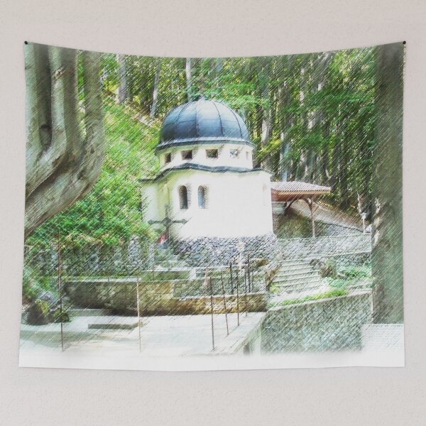 Item preview, Vivid Photo Of A Bulgarian Church designed and sold by LuckyKermit.