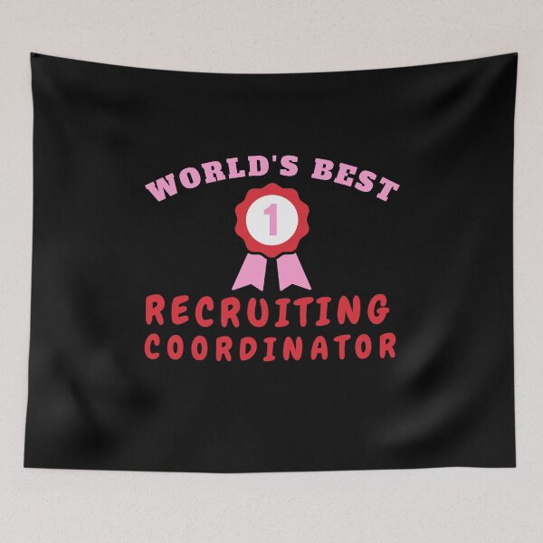 Item preview, World's Best Recruiting Coordinator designed and sold by Click-Like.