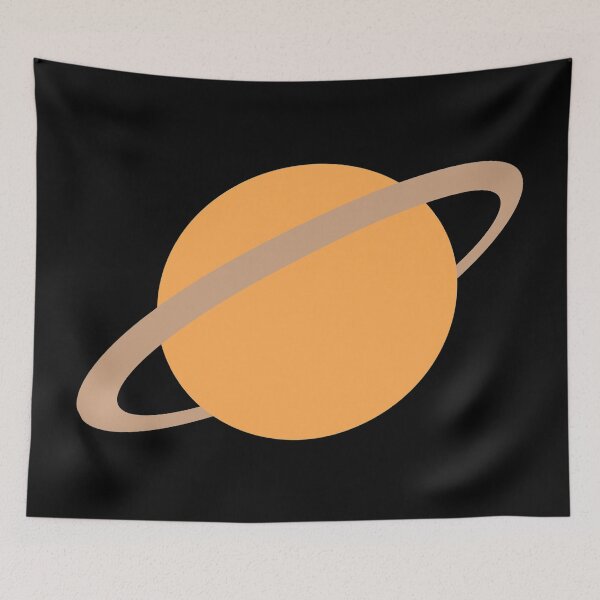 Item preview, Planet Saturn Leans Left designed and sold by Jean Gregory Evans.