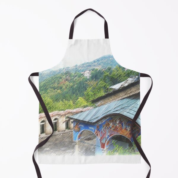 Item preview, Lovely Landscape And A Bulgarian Church designed and sold by LuckyKermit.