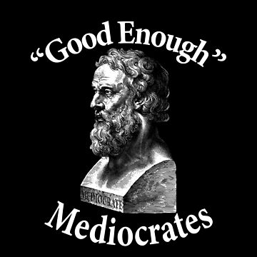 Artwork thumbnail, Mediocrates - Greek philosopher of ambiguity and mediocrity by notstuff