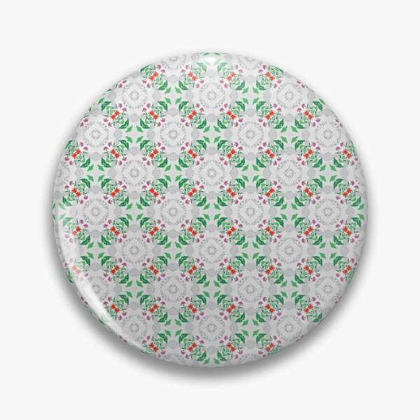 Item preview, red and green flower beds  designed and sold by ritusdesigns.