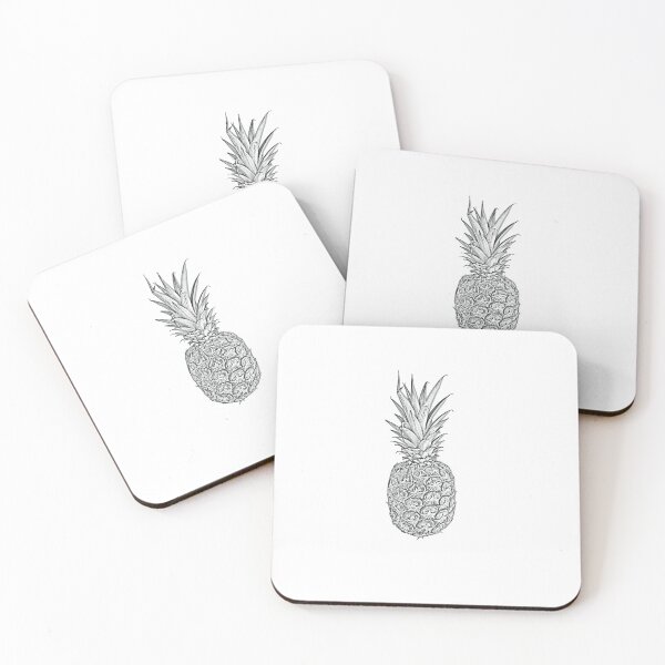 Aperçu de l'œuvre croquis d'ananas créée et vendue par pineappledizajn.