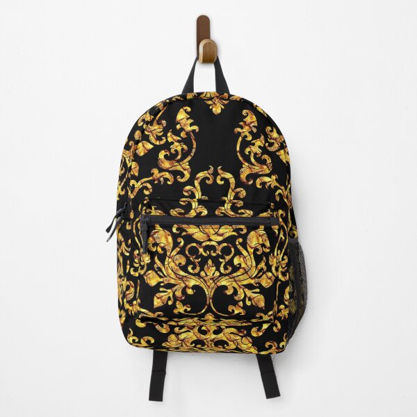 Item preview, Damask Variations: Gold Dragon on Black designed and sold by implexity.