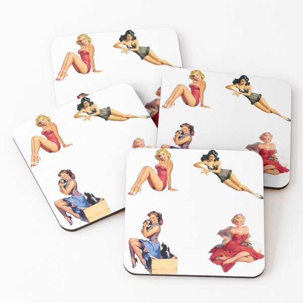 Item preview, Pin up Girl Sticker Pack designed and sold by royal-tees.