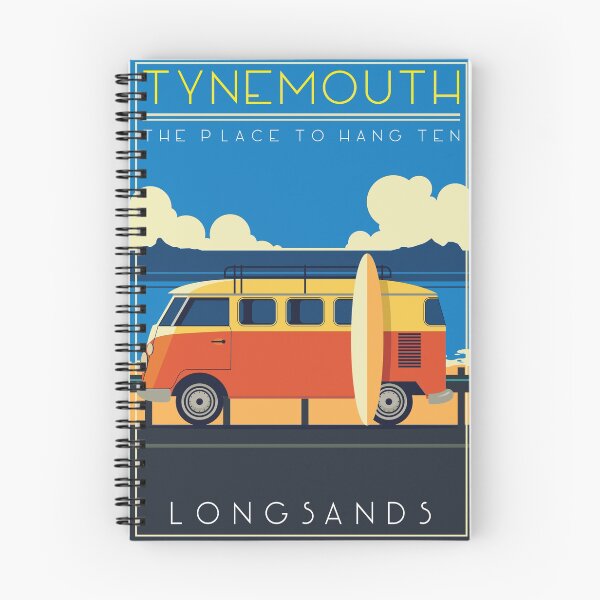 Item preview, Surfing Tynemouth The place to Hang Ten longsands surfers gift designed and sold by MerchByCraig.