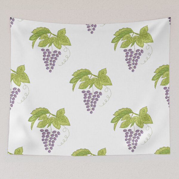Item preview, Cute Awesome Grapes Pattern Design designed and sold by micreations.