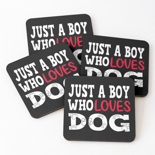 Item preview, Funny Gift for Boys Who Loves Dog designed and sold by KO-Design.