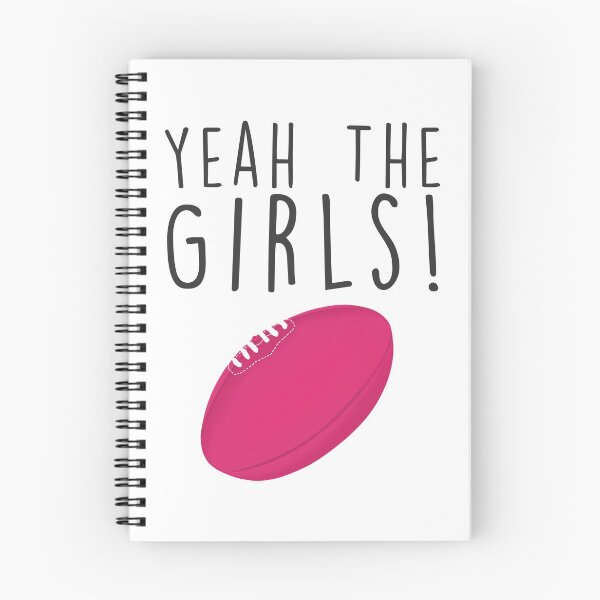 Item preview, Yeah The Girls! AFLW - Dark Font designed and sold by FreoHeaveHo.