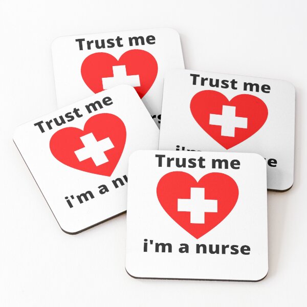 Item preview, Trust me i'm a nurse designed and sold by MaltesShop.