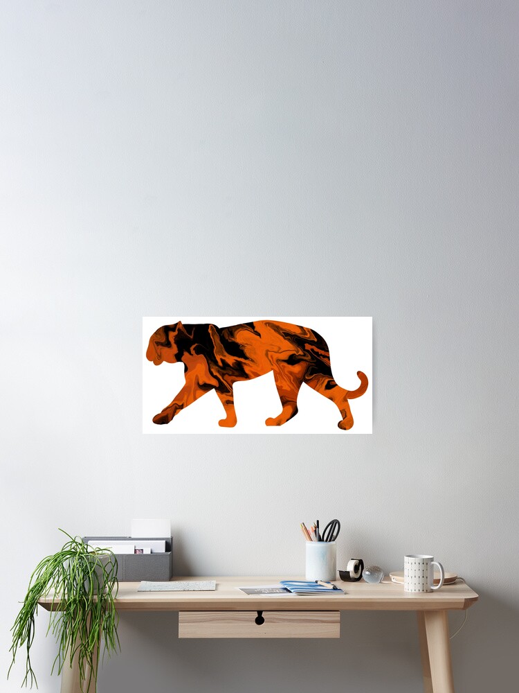Thumbnail 2 of 3, Poster, Tiger designed and sold by SierasART.