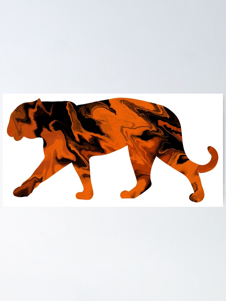 Thumbnail 1 of 3, Poster, Tiger designed and sold by SierasART.
