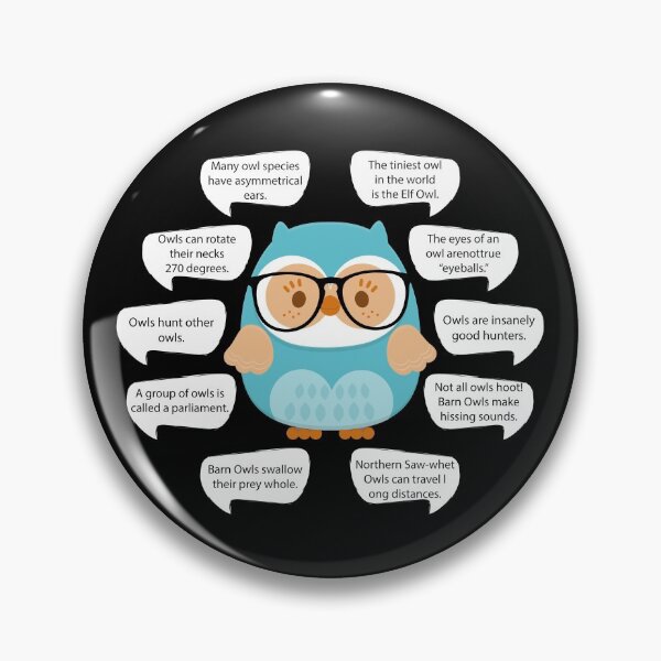 Item preview, Owl facts designed and sold by inkedtee.