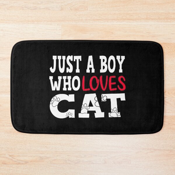 Item preview, Funny Gift for Boys Who Loves Cat designed and sold by KO-Design.