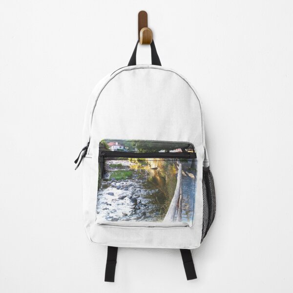 Item preview, Lovely Photo Of A River And An Old Wooden Bridge designed and sold by LuckyKermit.
