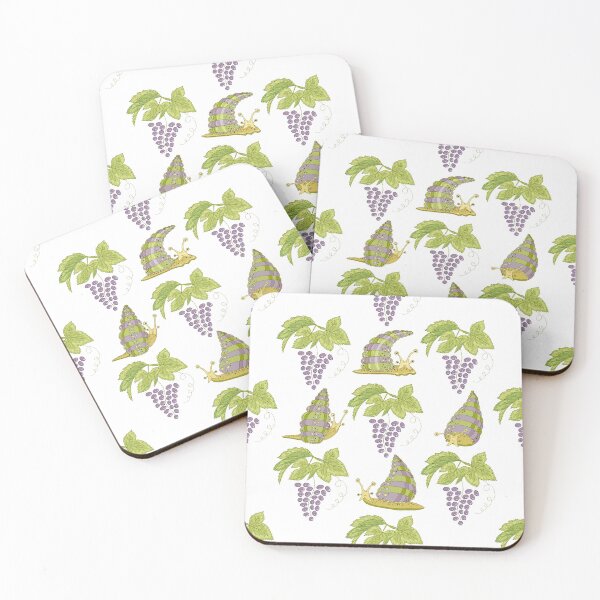 Item preview, Snails On Grape funny Pattern designs designed and sold by micreations.