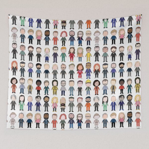 Item preview, Cast Poster Taskmaster First Ten Series designed and sold by KristopherBel.