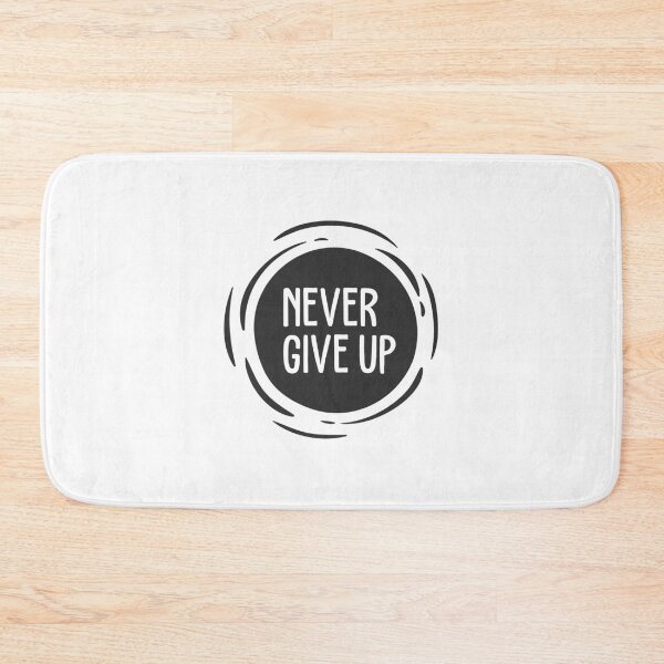 Item preview, Never give up designed and sold by Fabien  Fablab.