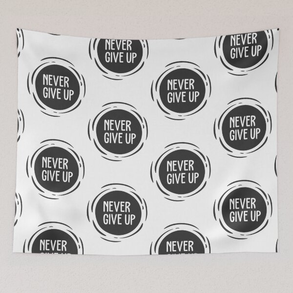 Item preview, Never give up designed and sold by Fabien  Fablab.