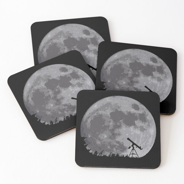 Item preview, Telescope Moon designed and sold by LazyBuffalo.