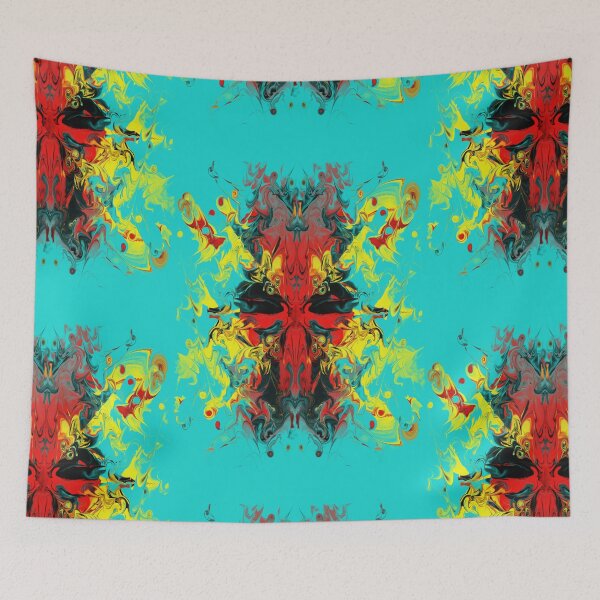 Item preview, Kallexos Design- Devil Popart Style light blue designed and sold by Kallexos.
