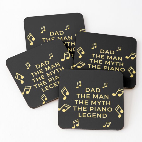 Item preview, dad the man the myth the piano legend designed and sold by EveryD3y.