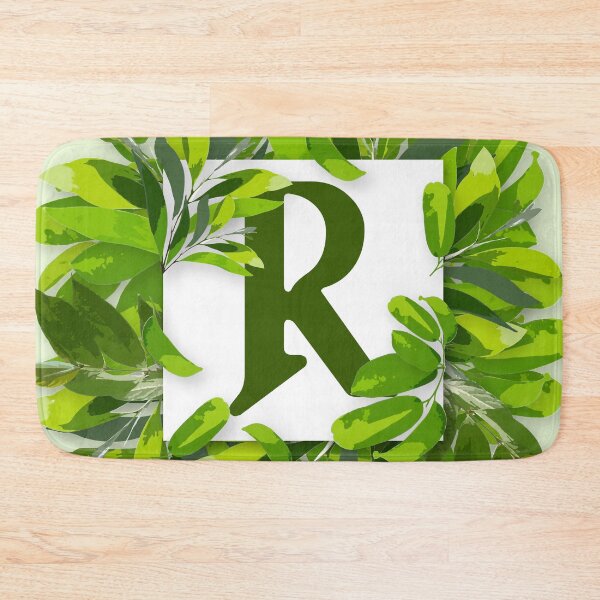 Item preview, Monogram R Foliage Frame | Wedding Letters | Floral Letter designed and sold by VinBasis.