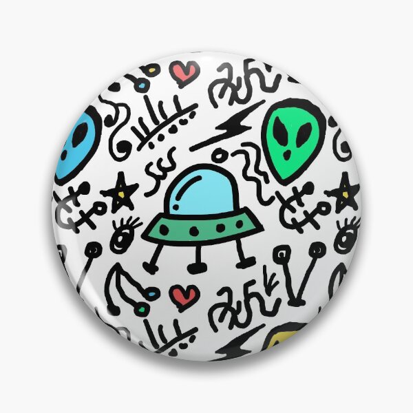 Item preview, Alien Doodles designed and sold by mrhighsky.