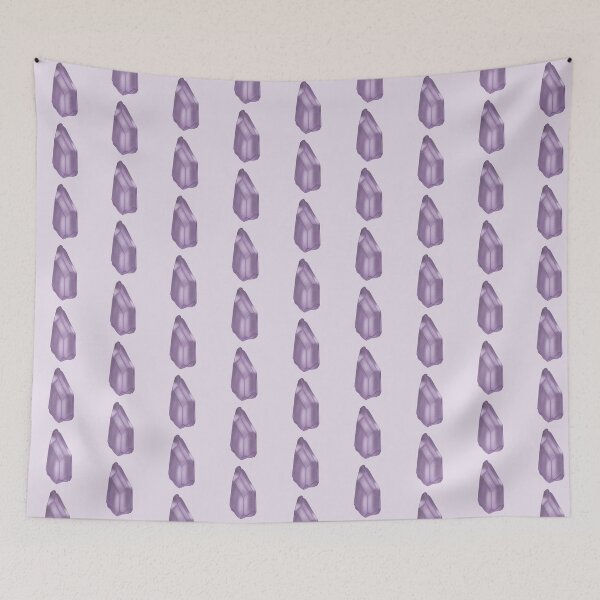 Item preview, Crystal Purple Crystal Quartz Print Lilac designed and sold by Nina Lybimova.