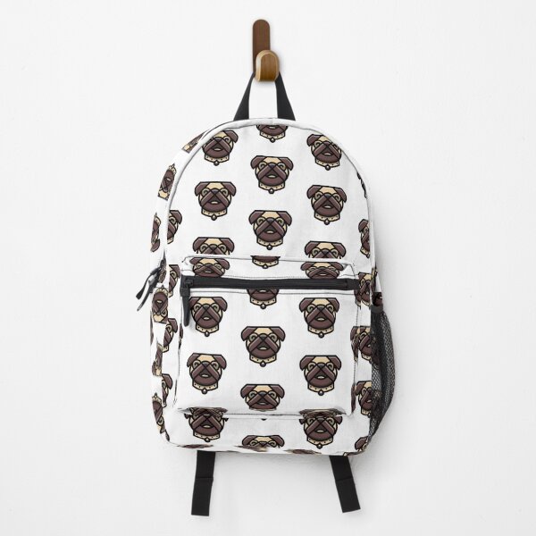 Item preview, Happy Pug Vector designed and sold by OraitoShop.