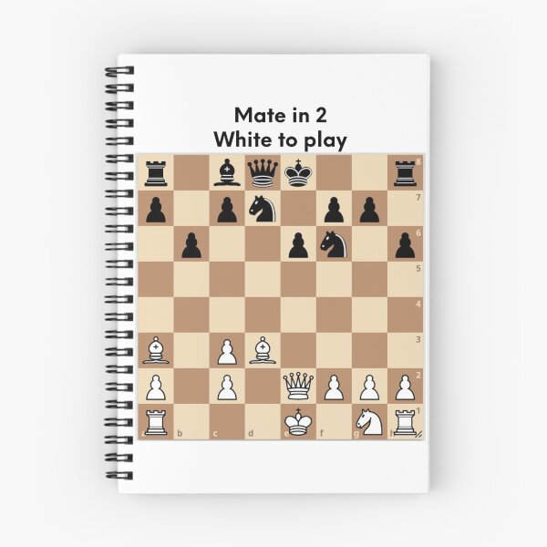 Item preview, Chess puzzle. Mate in 2. White to play designed and sold by chessmate.