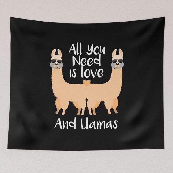 Item preview, All You Need Is Love And Llamas designed and sold by Web CreationsNL.