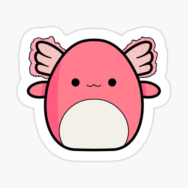 Axolotl Squishmallow Archie The Axolotl Squishmallow Sticker By Images