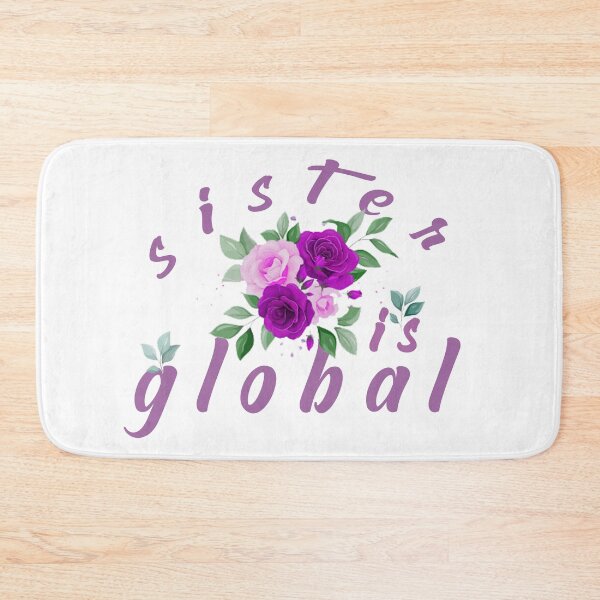 Item preview, Sisterhood is Global Sticker,mask designed and sold by Live  Today.