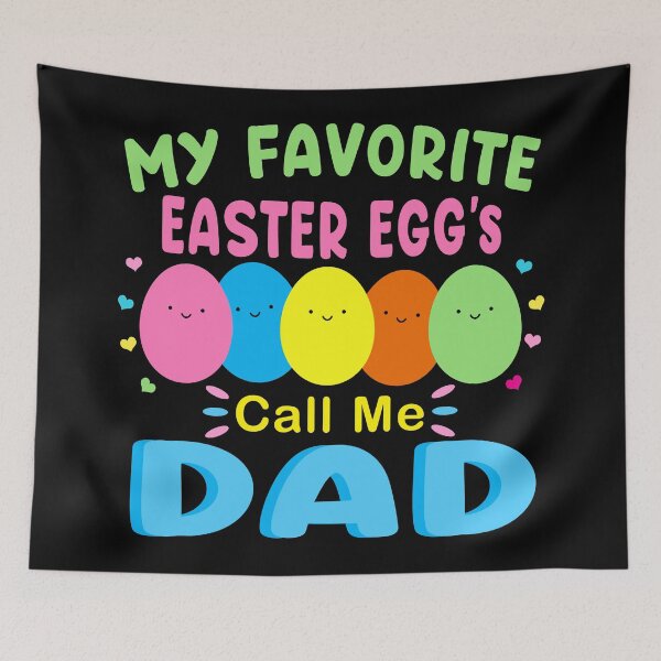 Artikelvorschau, Mens My Favourite Eggs Nennen Sie mich Dad Funny Easter Bunny Holiday entworfen und verkauft von MAXXEXCHANGE.