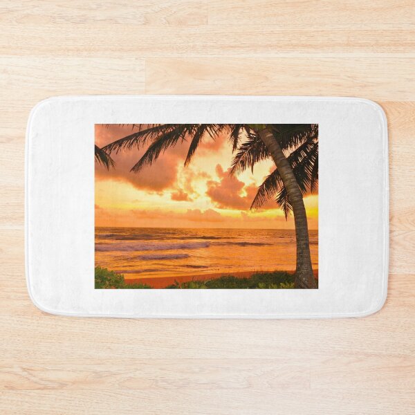 Item preview, Tropical Ocean Sunset Palm Tree Paradise  designed and sold by newburyboutique.
