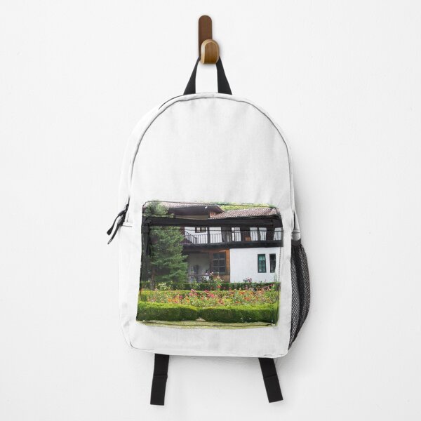 Item preview, Big White House And A Big Pine Tree designed and sold by LuckyKermit.
