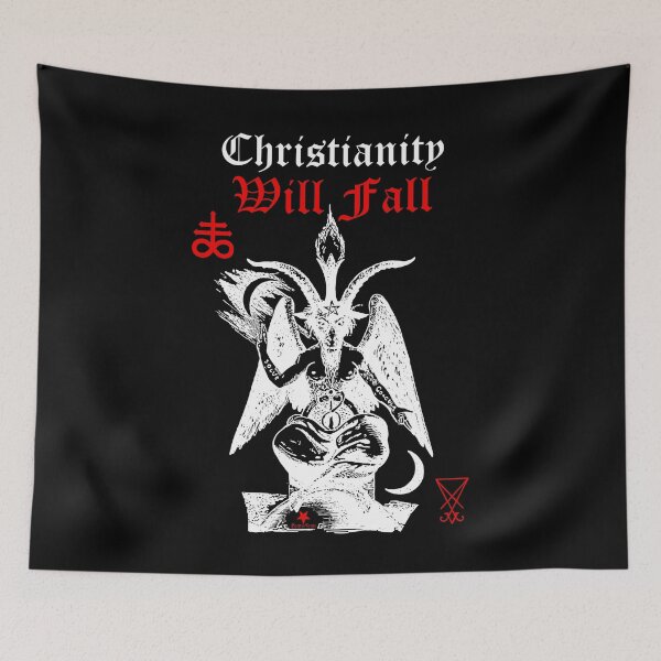 Item preview, Christianity Will Fall designed and sold by Black Star.