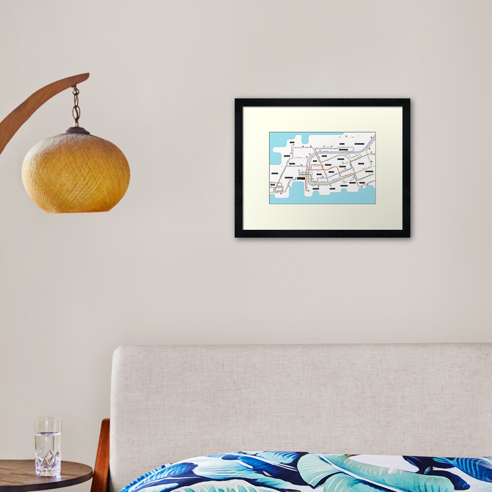 Item preview, Framed Art Print designed and sold by ilcroatia.