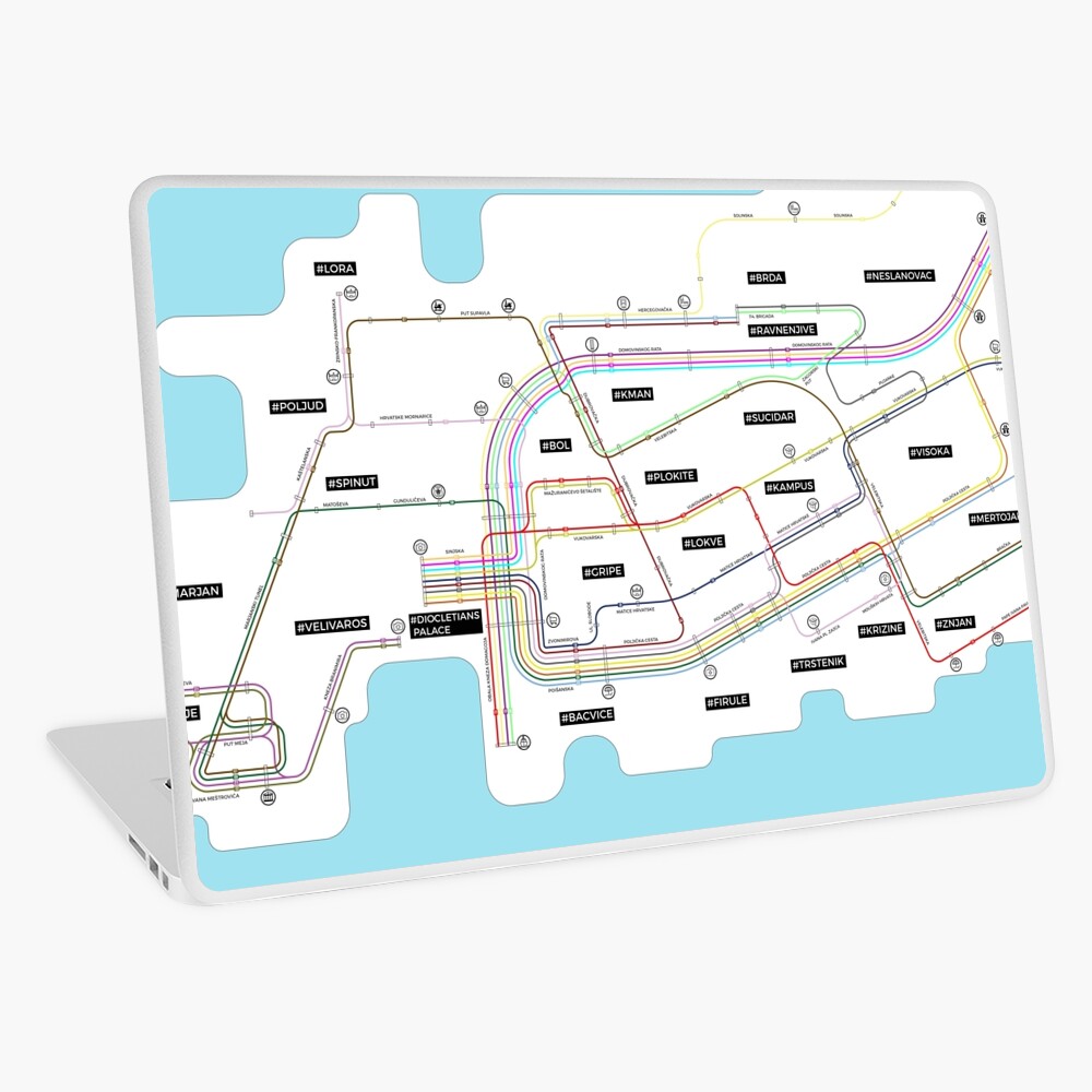 Item preview, Laptop Skin designed and sold by ilcroatia.