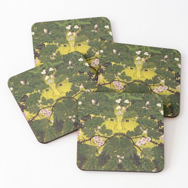 Item preview, The Greenman designed and sold by WildWoodGroves.